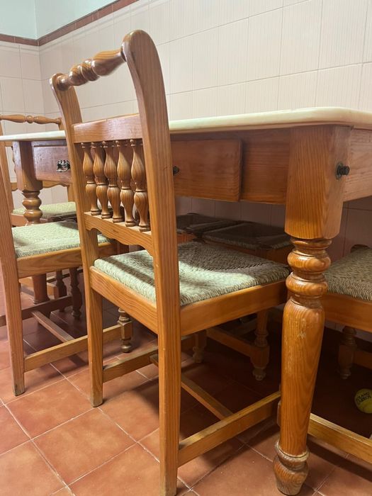 Mesa de jantar 6 lugares