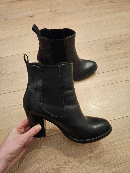 Botki skórzane Lasocki
