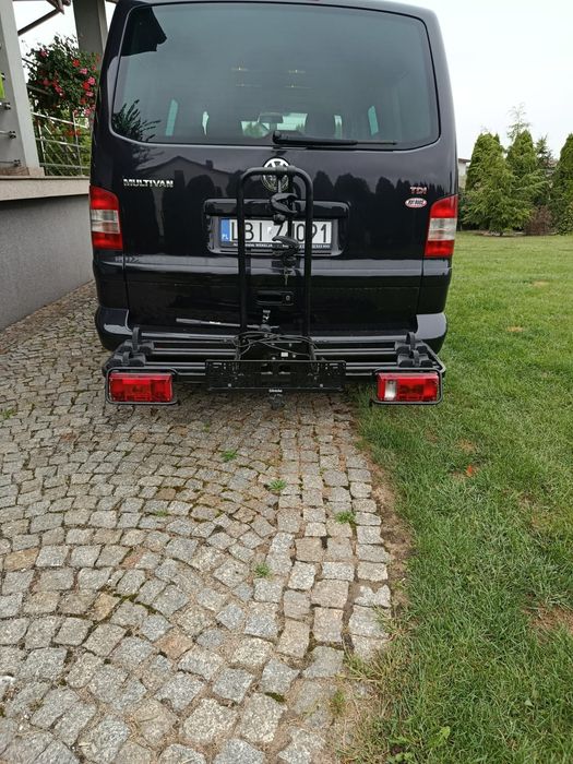 Bagażnik na hak thule na 2 rowery.