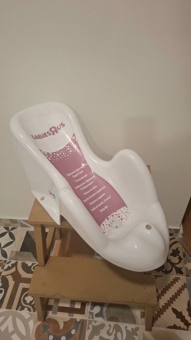 Suporte de banho anatómico bebe recem nascido banheira