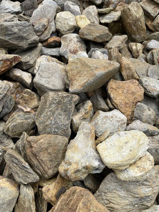 Łupek Moon Stone 11-32mm 32-64mm Serycyt kamień grys ogrodu akwarium