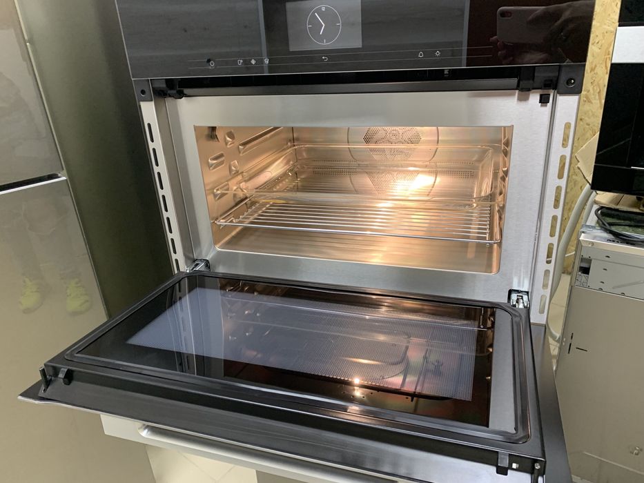 Духовка з СВЧ Miele H 7640 BM EDST/CLST  CleanSteel