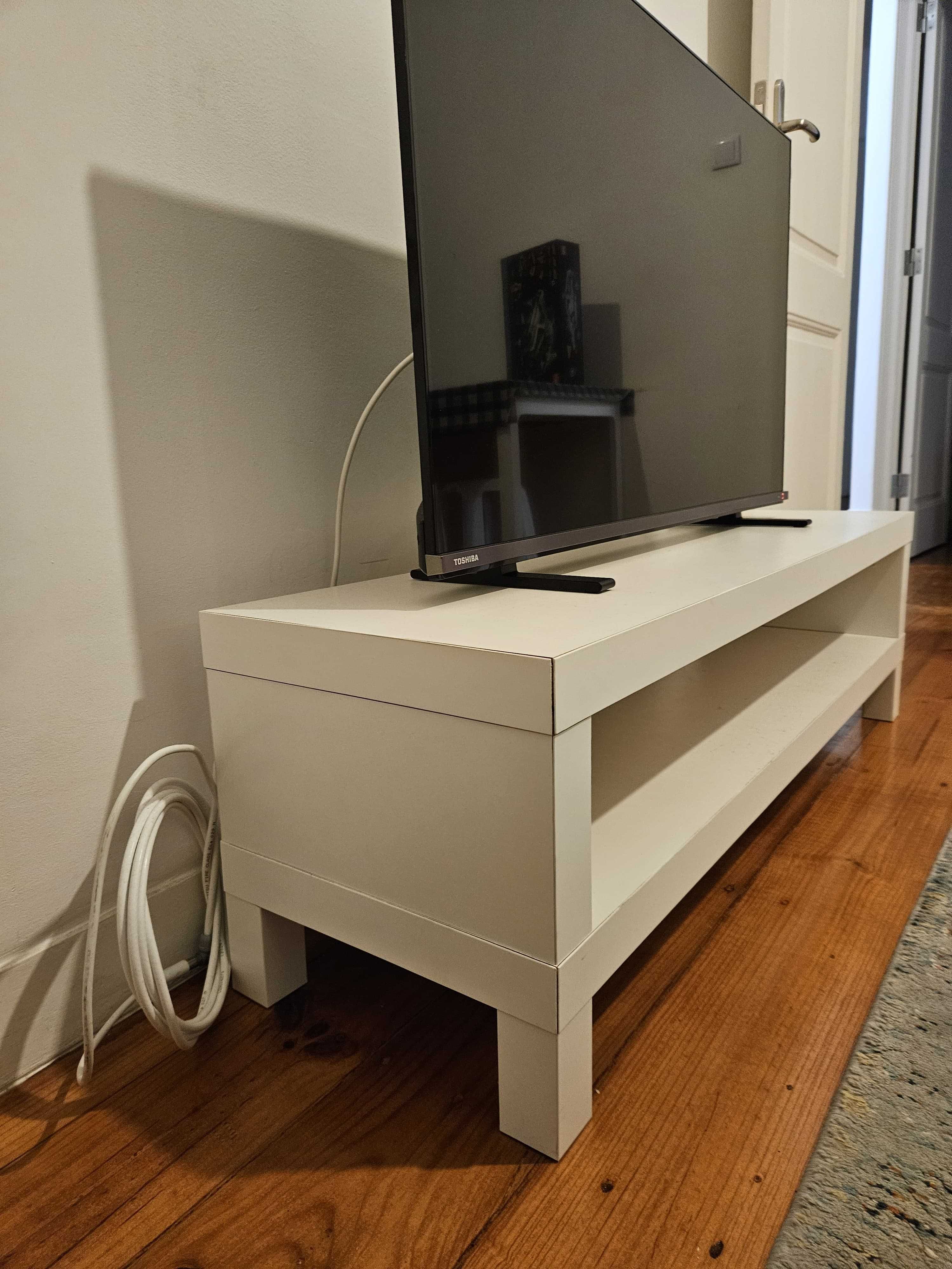 Móvel TV, branco, 120x35x36 cm