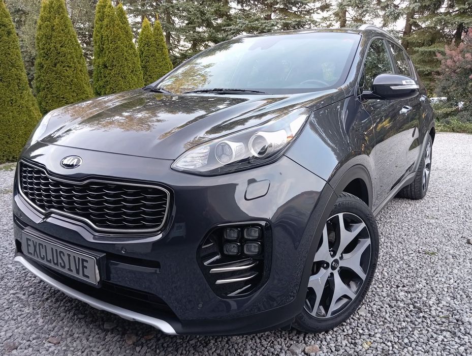 Kia Sportage mega full. GT line. 100% bezwypadkowy, skora kamera. panorama oplacony