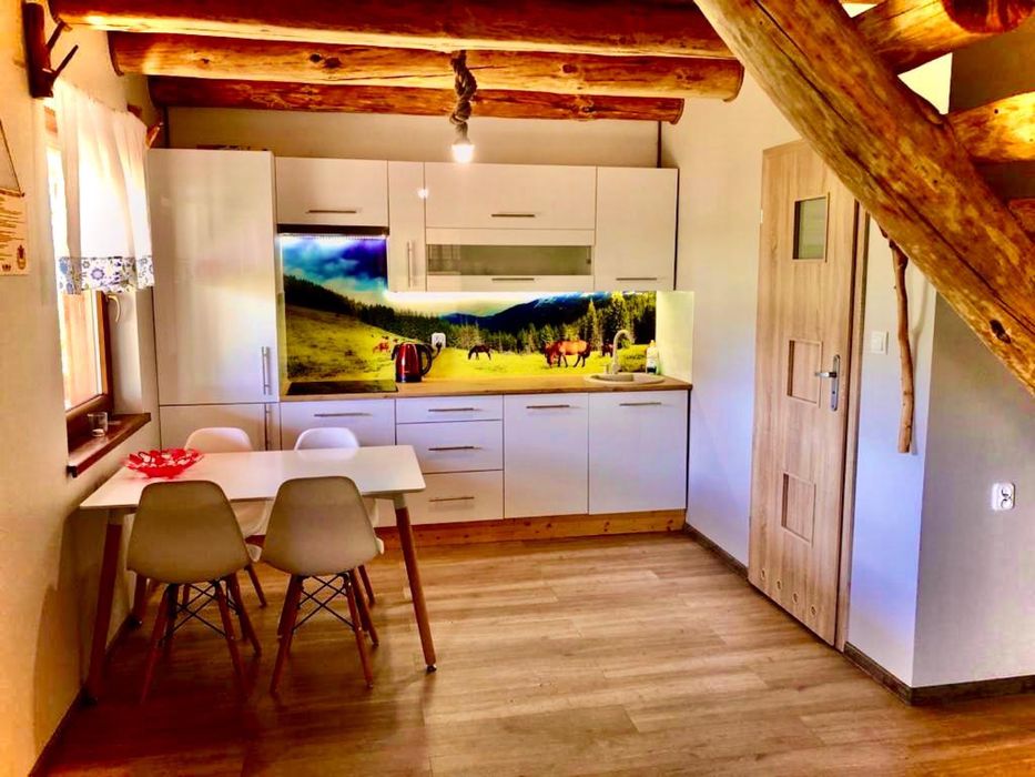 Domki Eden z balią Szwajcaria kaszubska mini zoo sauna