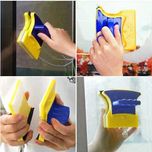 Магнітна щітка для миття вікон з двох боків Glass Wiper Window Wizard