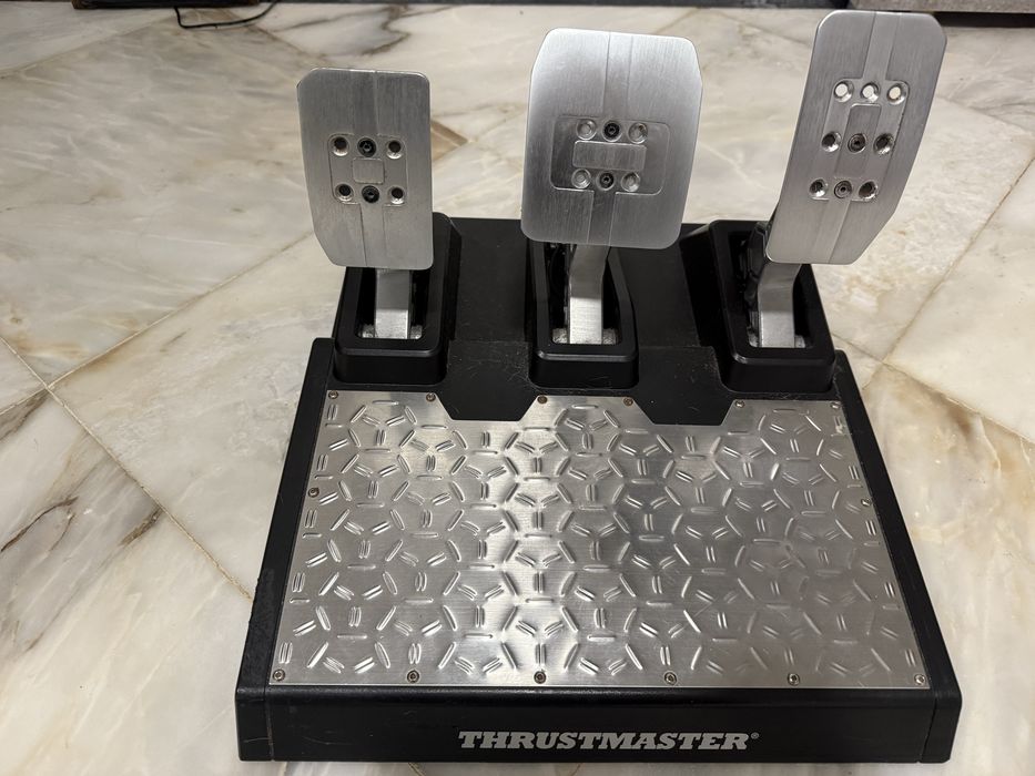 Thrustmaster TGT2+Pedais T-LCM load cell+Open whell+volante GT