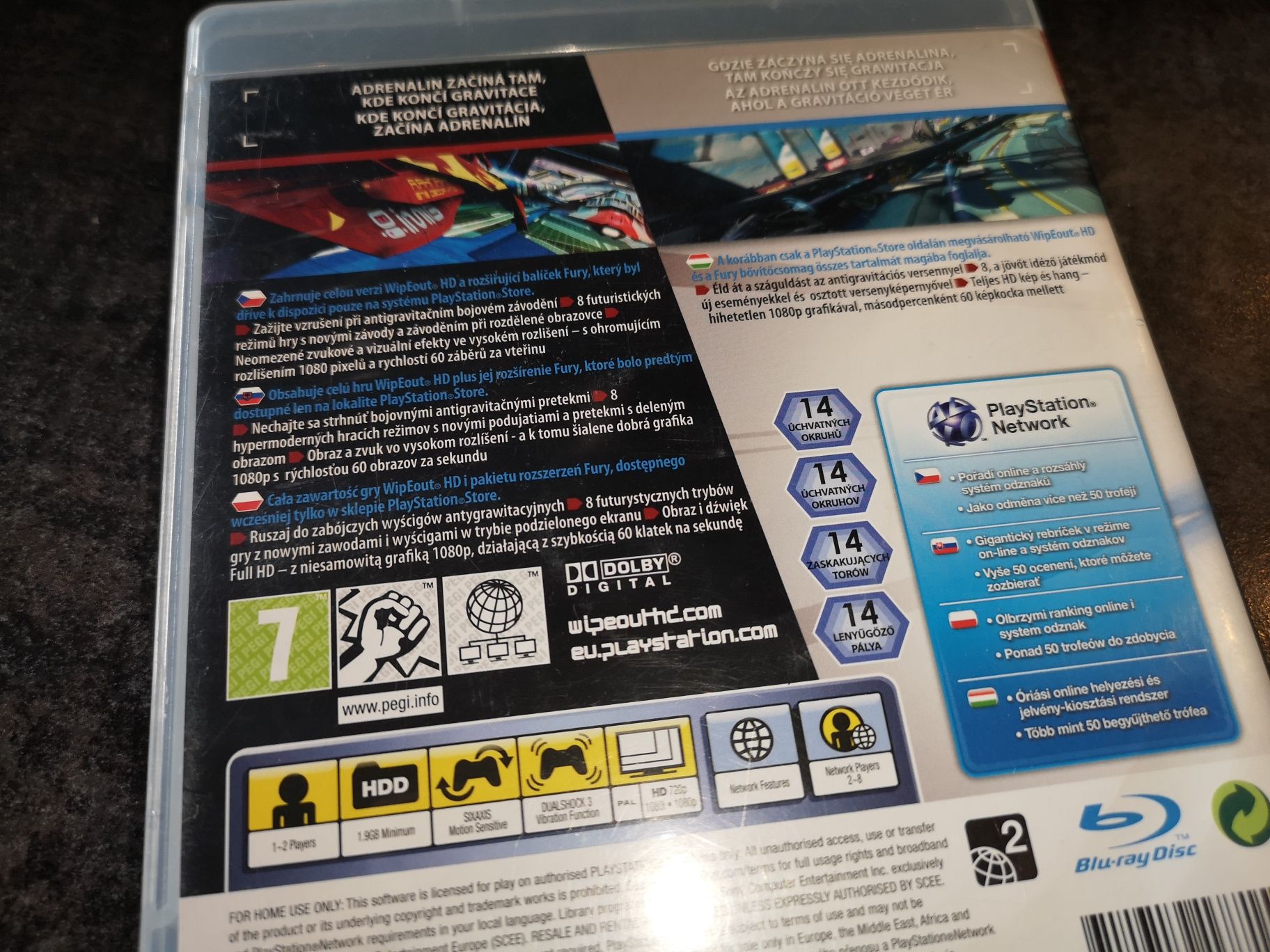 Wipeout Fury HD PS3 gra (możliwość wymiany) kioskzgrami