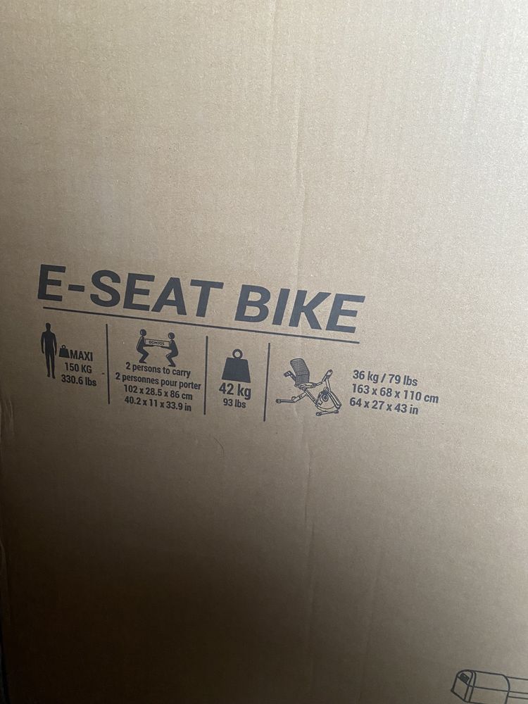 Bicicleta Estática - E-SEAT BIKE