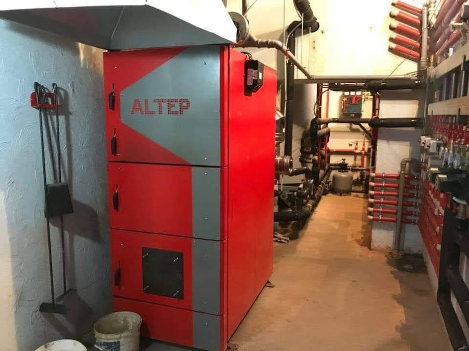 Котел АЛЬТЕП ( ALTEP) DUO UNI PLUS 75кВт. Котел Твердопалевний.