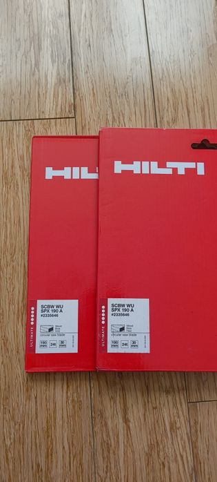 Tarcza do pilarki Hilti SCBW WU SPX 190 A 2 szt.
