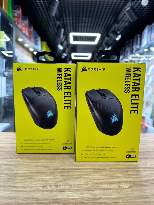 Миша Corsair Katar Elite Wireless Black