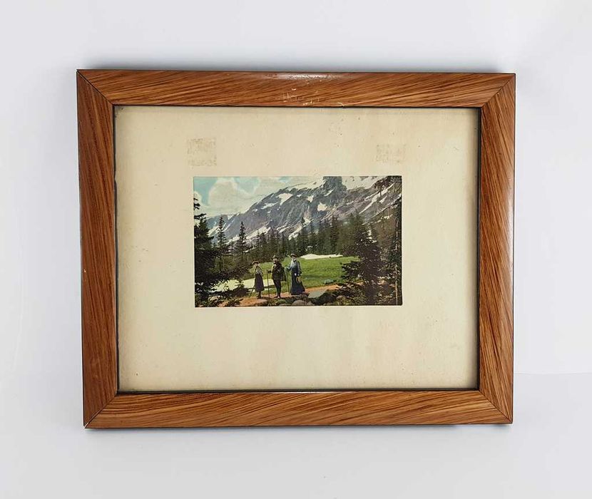 Litografia barwna - Karkonosze - Dolny Śląsk około 1900 rok