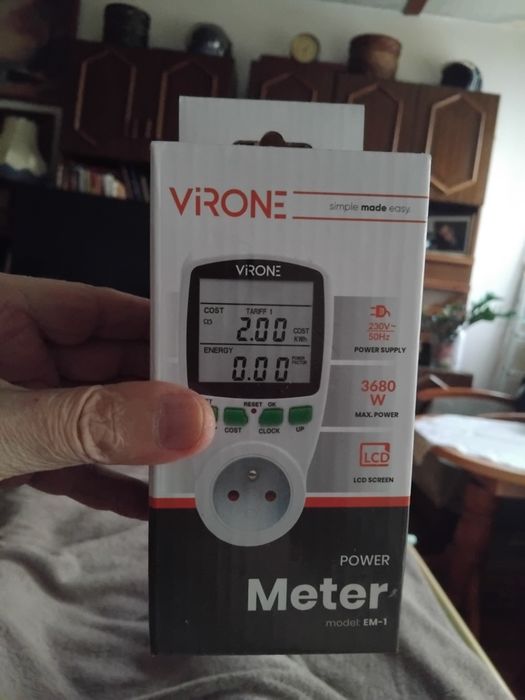 Watomierz EM-1 z instrukcją