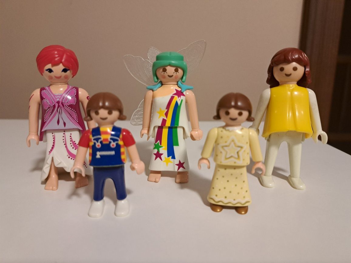 Ludziki playmobil kobiety i dzieci 5 szt