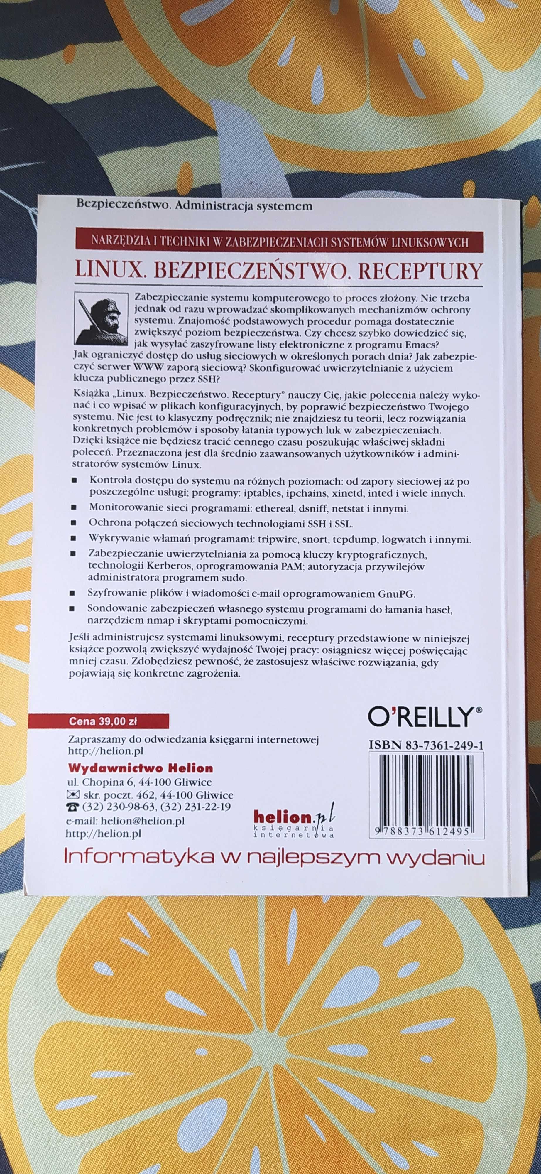 " Linux, bezpieczeństwo receptury. "/ Barrett, Silverman & Bernes