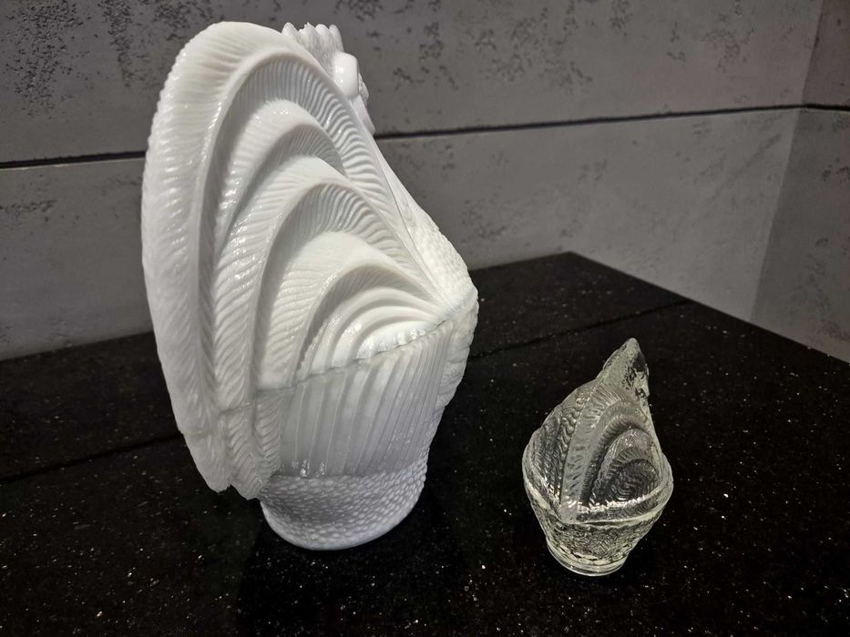 Kogut Ząbkowice duży lattimo bomboniera 23cm