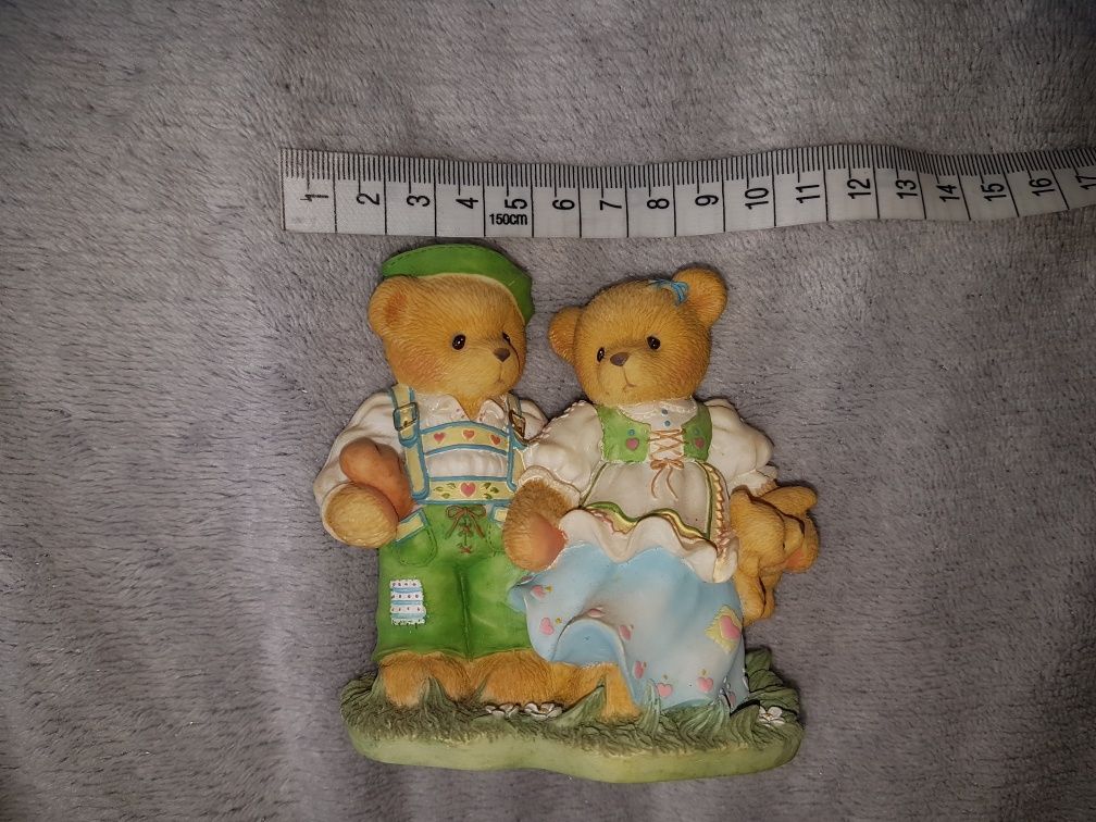 Figurka z kolekcji Cherished Teddies Harvey i Gigi