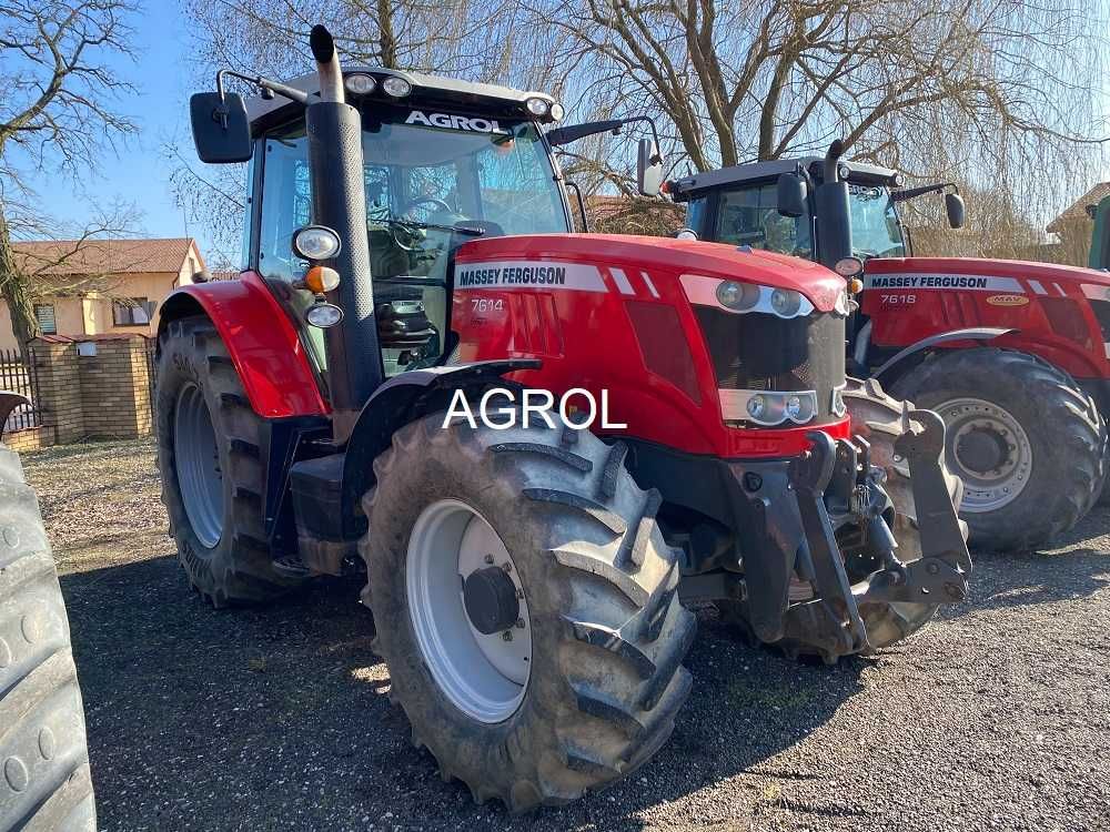 Massey Ferguson 7614, tuz, amortyzowana kabina, oś,