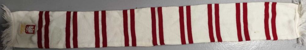 Szalik kibicowski Polska – biało-czerwony