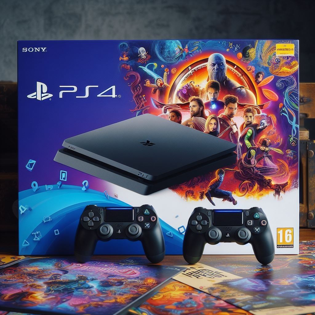 Sony playstation 4 slim 2 геймпада обмен