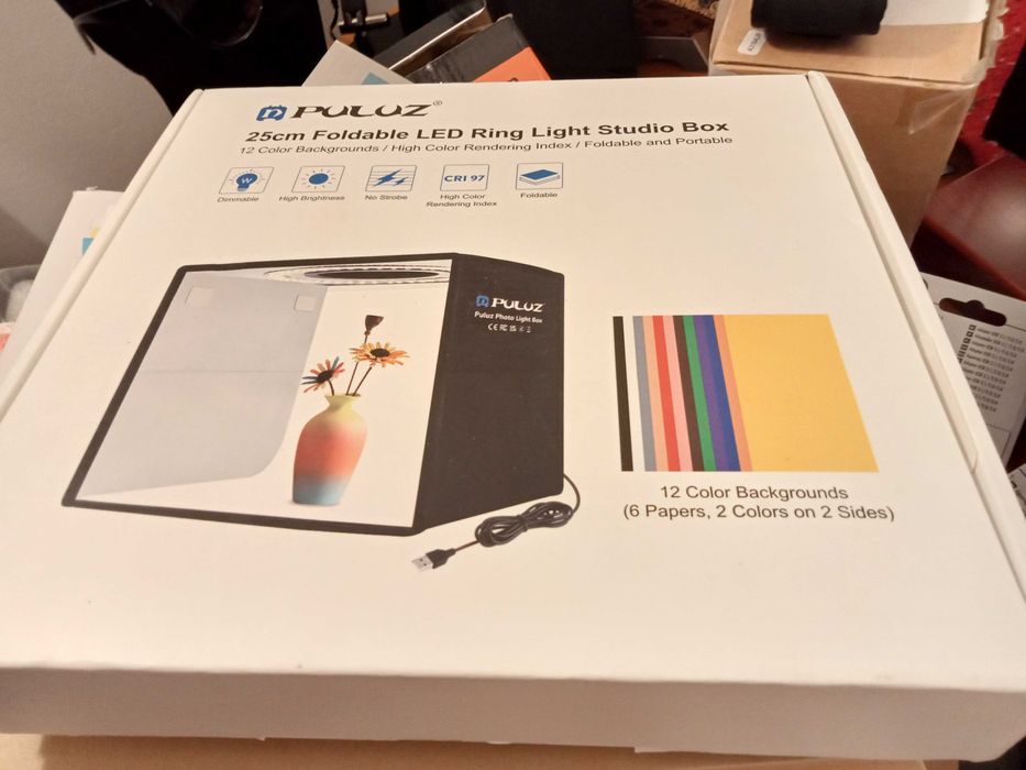 Estúdio Fotográfico Portátil 49€. Oportunidades