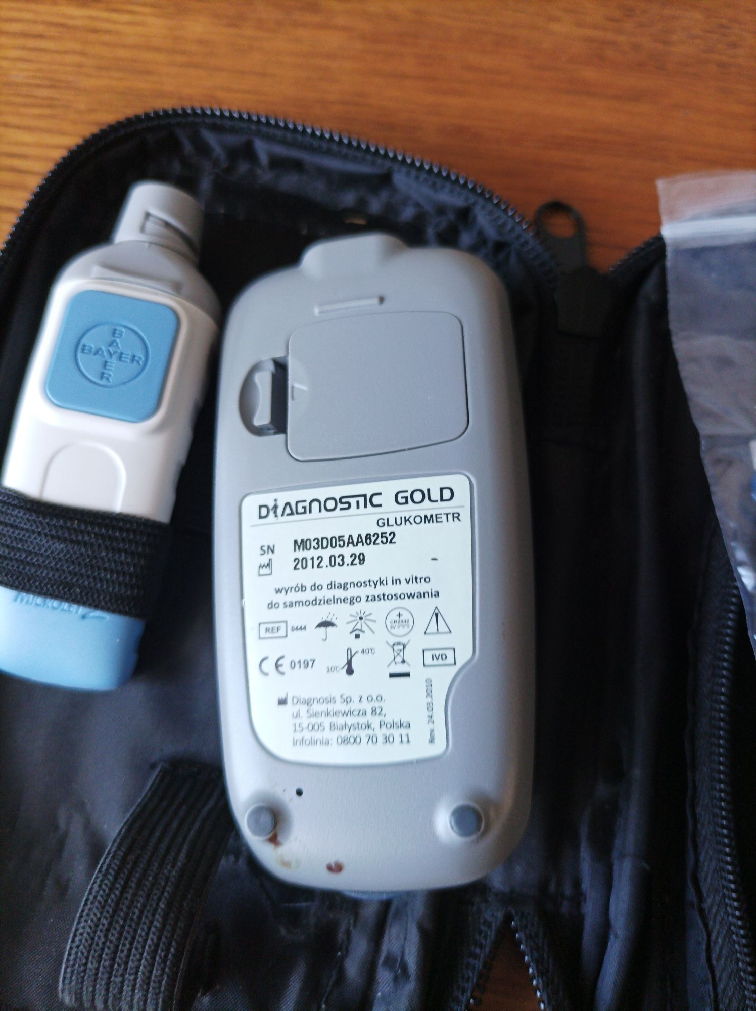 Glukometr diagnostic gold