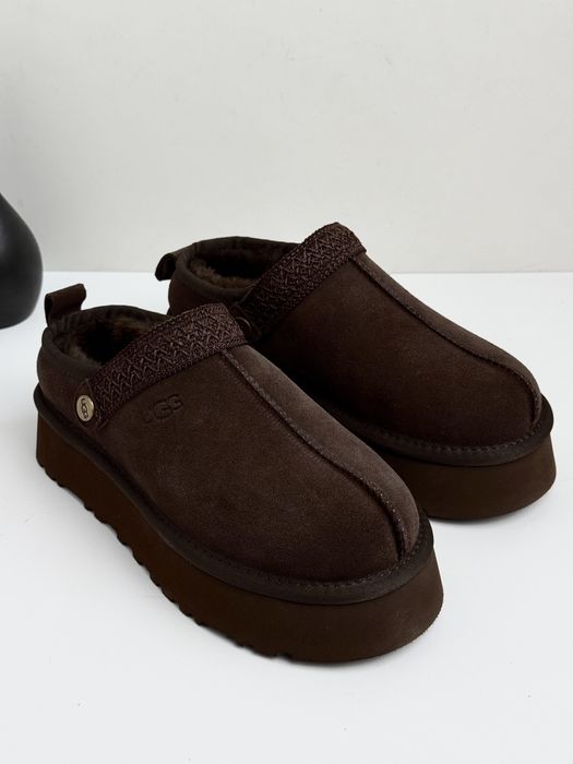 Уггі аг UGG tasman platform espresso угі зимові на хутрі таз