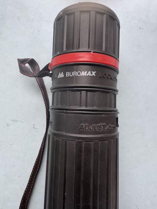 Тубус для креслень Buromax 50-100см телескопічний