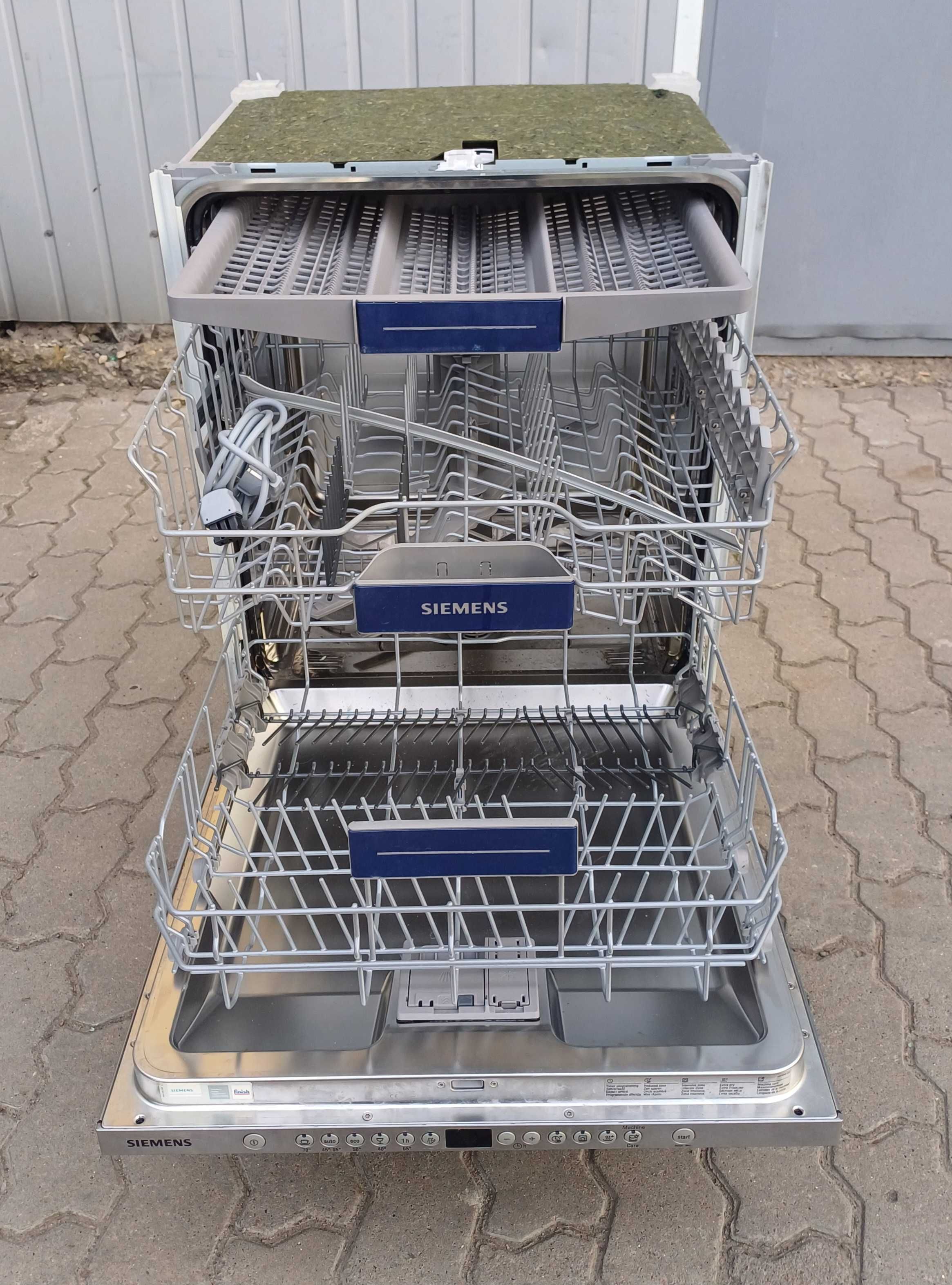 Вбудована посудомийна машина 60 см Siemens SN636X03ME Extra Dry 81 см