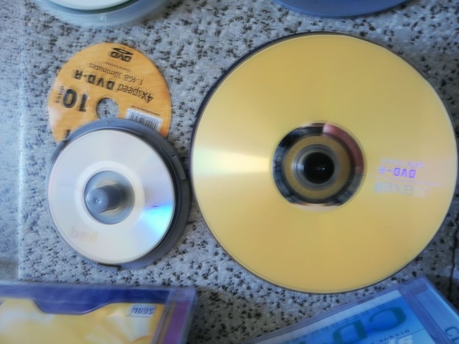DVDs CDs for recording. NEW64552058147329122