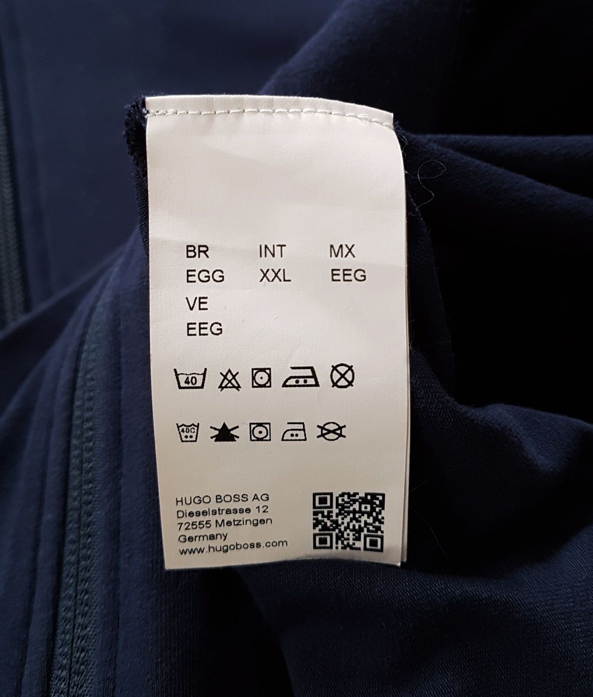 Hugo Boss кофта худі на змійці оригінал XXL