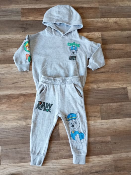 Dres Psi Patrol spodnie i bluza roz 92