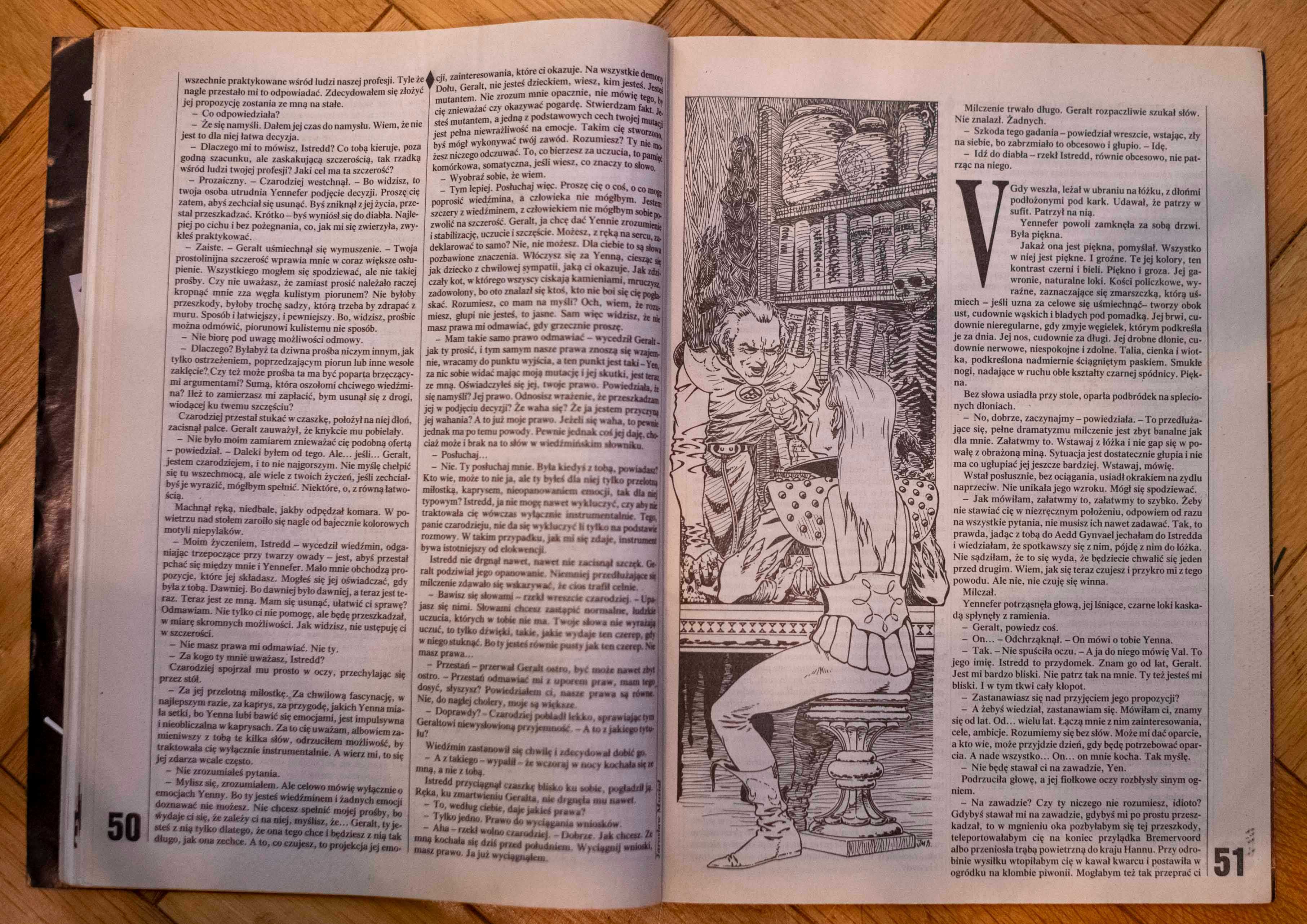 Nowa Fantastyka Nr 118 7 / 1992 Sapkowski Wiedźmin Geralt Witcher