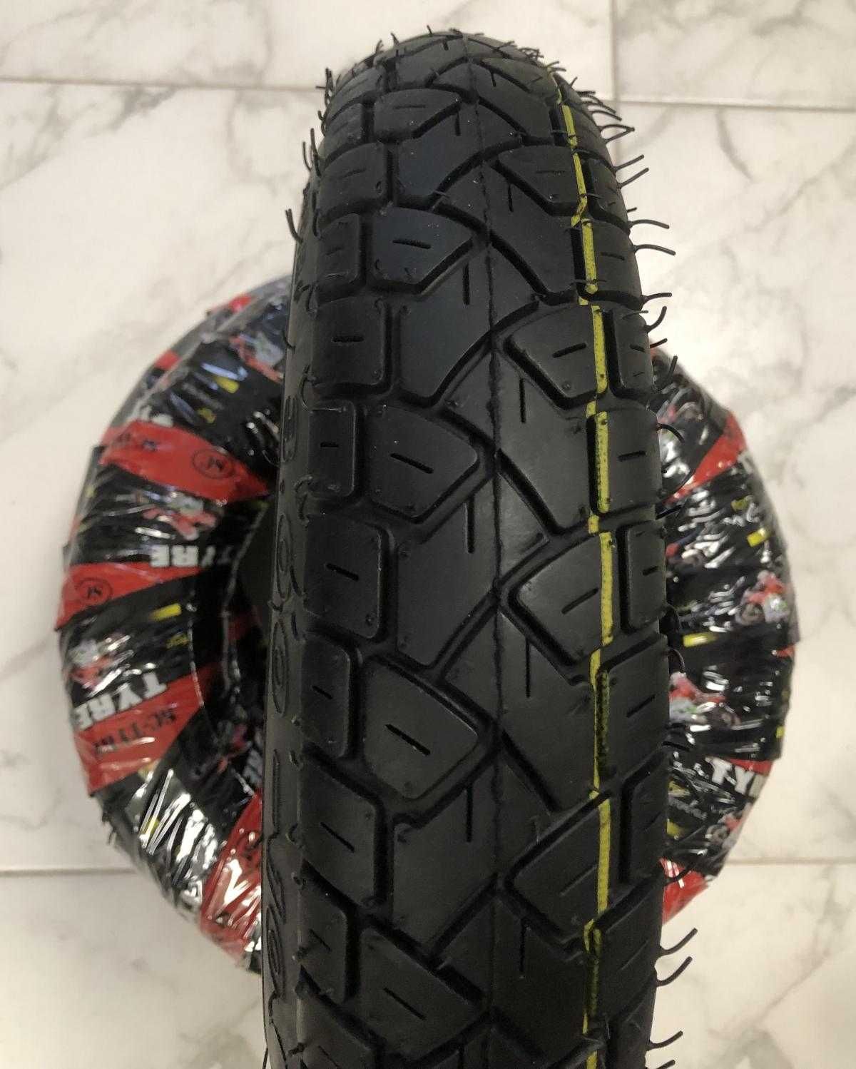 Шина 3.00-10 з камерою на скутер зубата Тайвань SC-TYRE