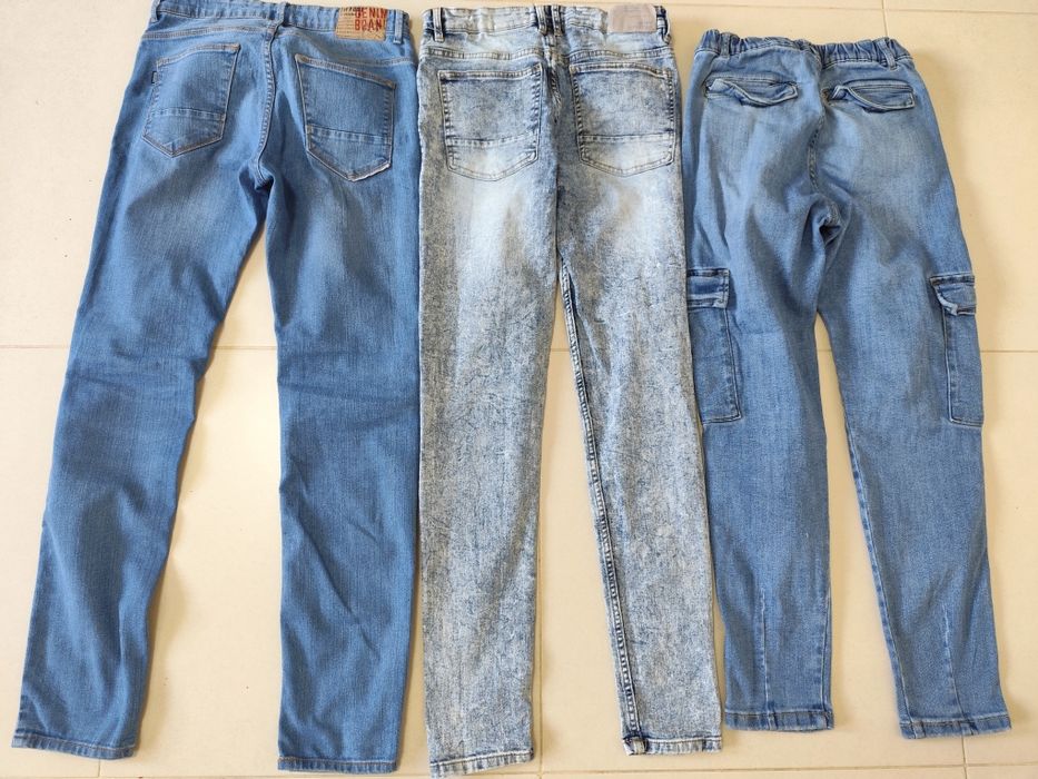 Lote de 3 calças de ganga para Rapaz (13-14 anos / 164 cm)