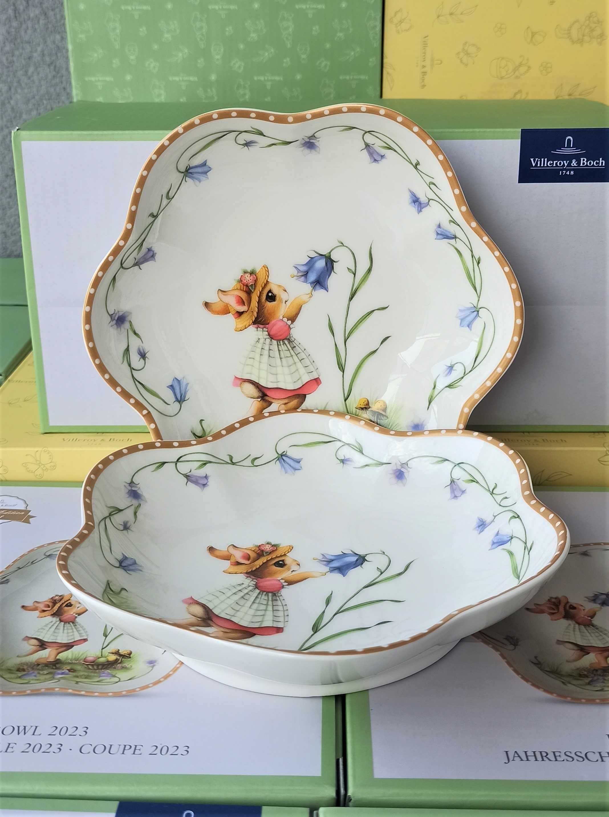 Лимитированная серия пиал Villeroy&Boch Annual Easter 2022/2023 год