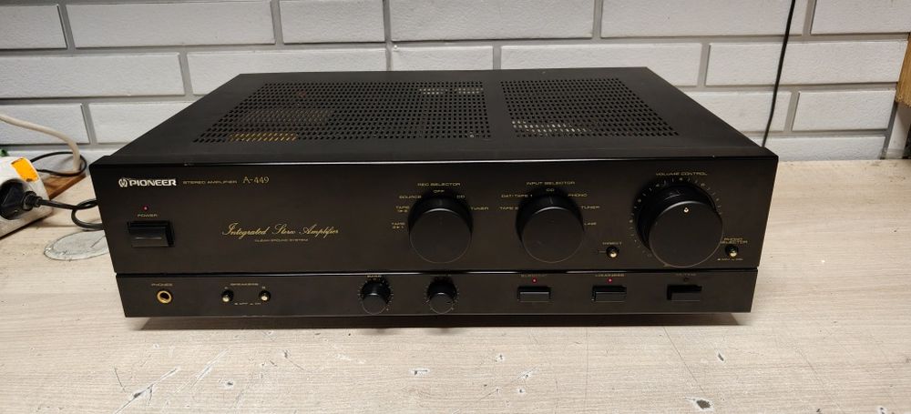 Wzmacniacz PIONEER A-449 Integrated stereo. Japan
