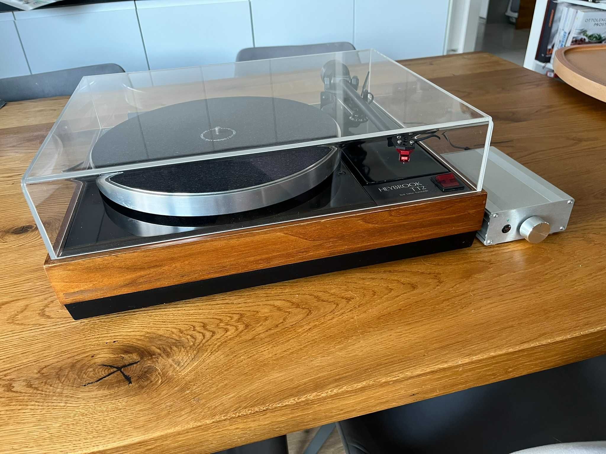 Gramofon Heybrook TT2, Dynavector  DV10x5, napęd Origin Live