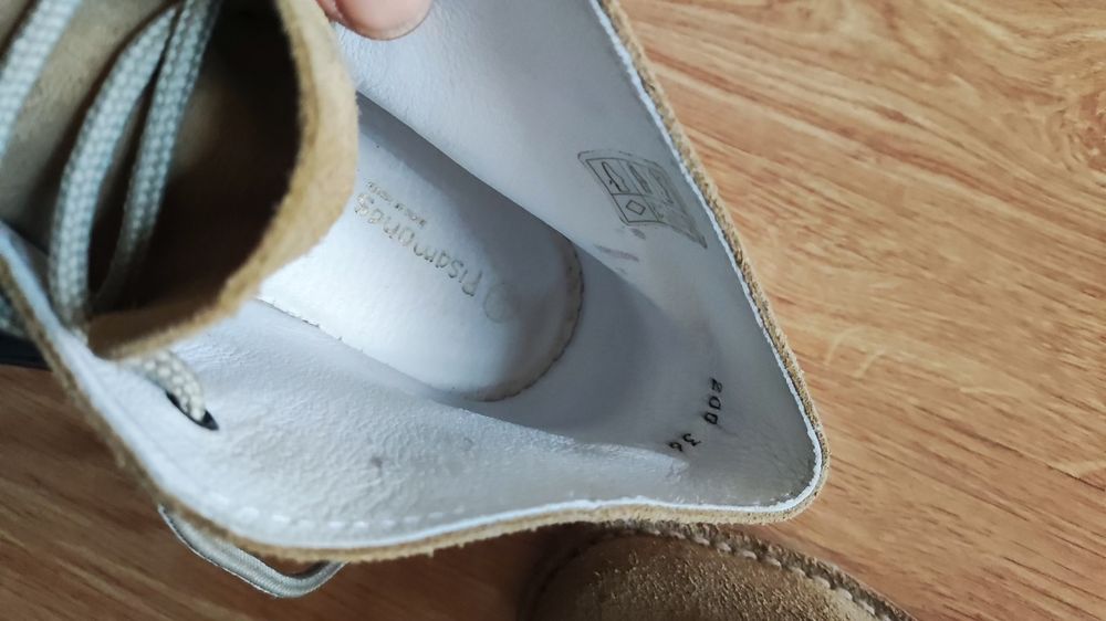 Botas "desert" pisamoma 36