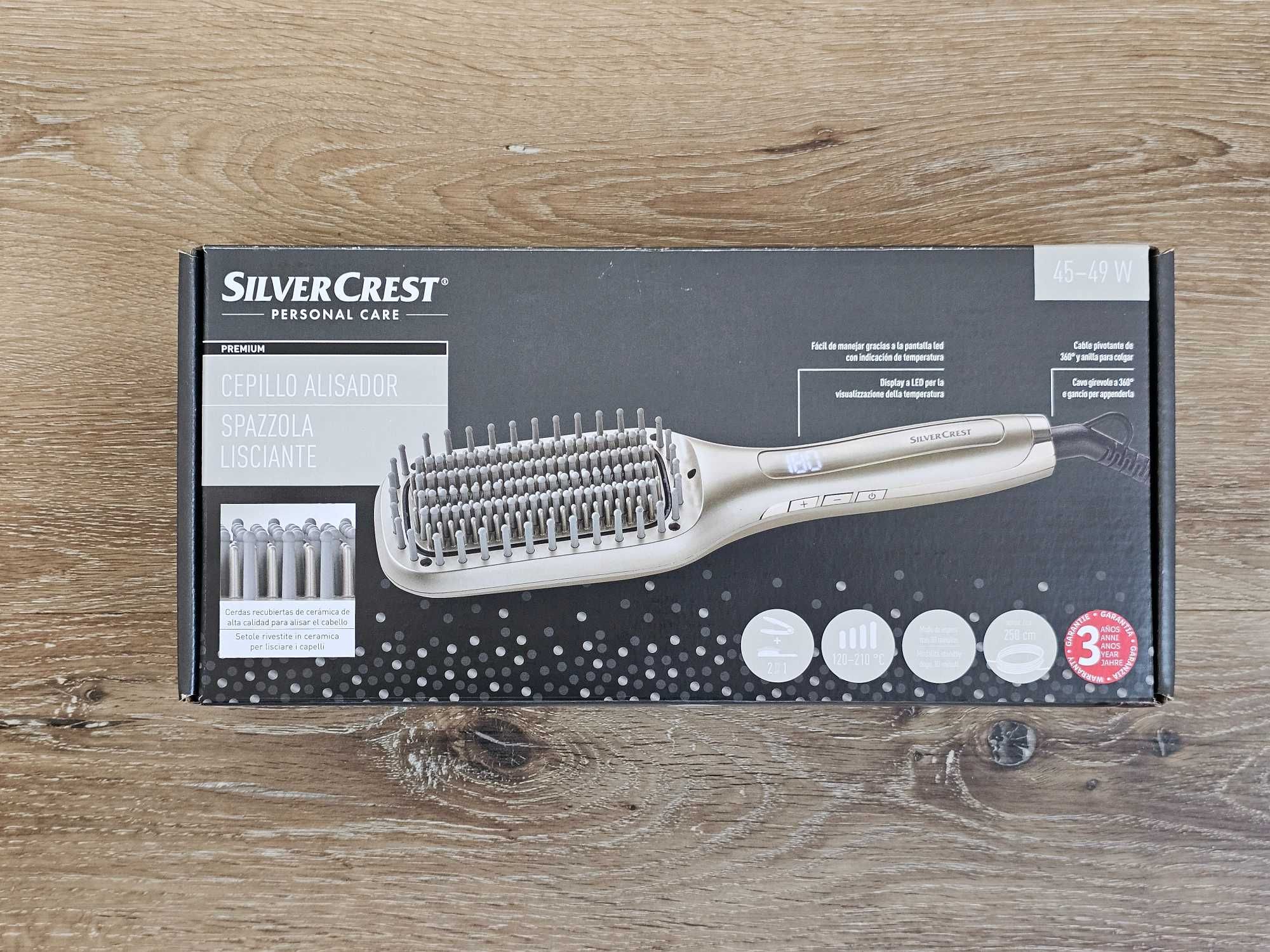 Alisador de cabelo Silver Crest NOVO