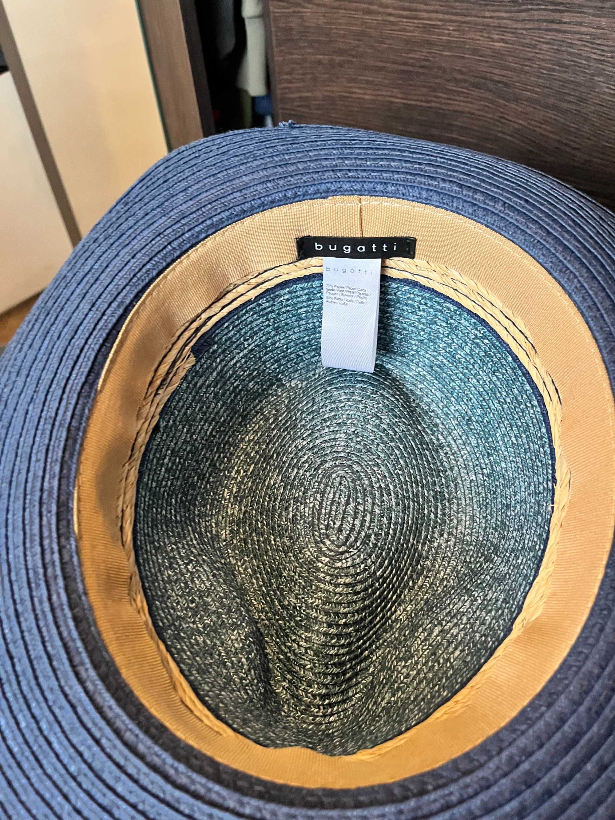 Kapelusz Fedora Straw-Mix Bugatti