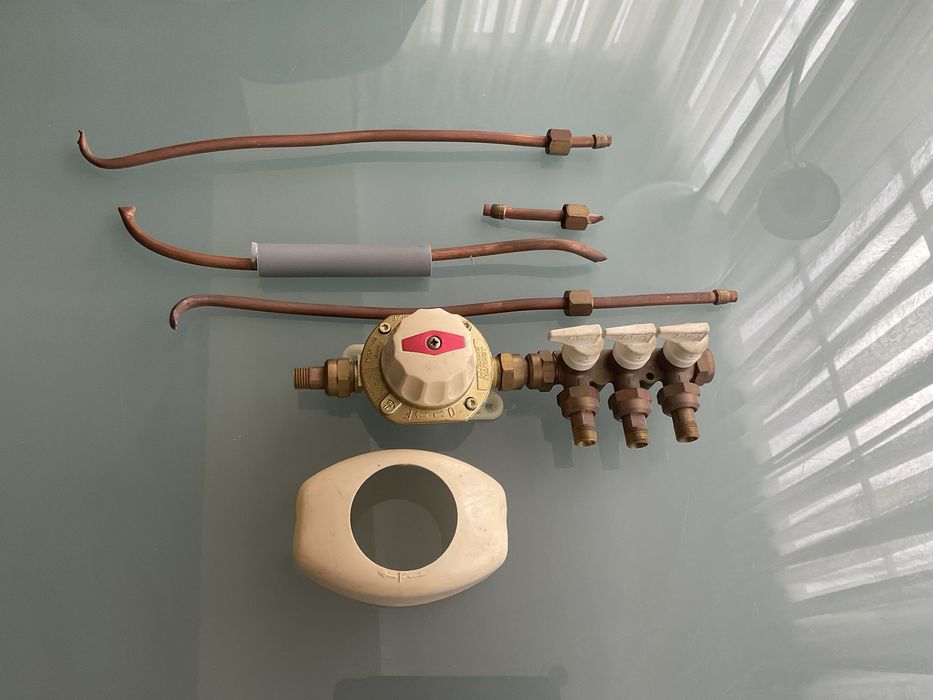 Redutor e valvula gas para autocaravana roullote