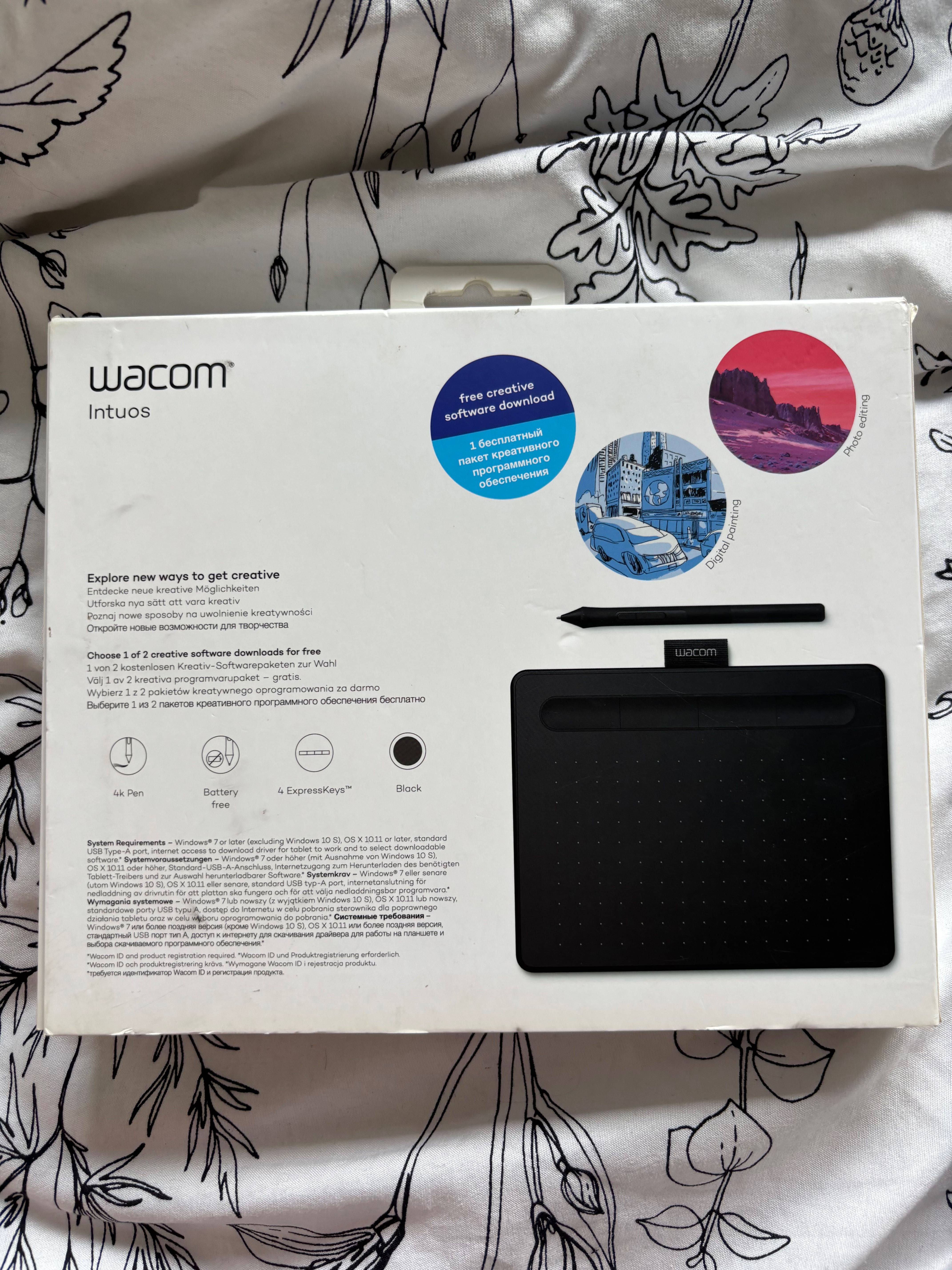 Tablet graficzny Wacom Intuos S