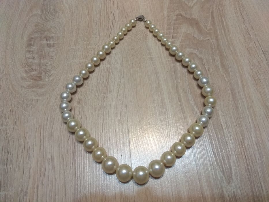 Sztuczne perły Naszyjnik Vintage