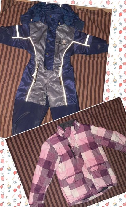 Комбінезон зима термо демісезонний куртка HM на дівчинку хлопчика