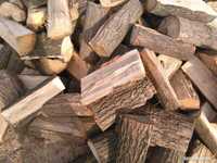 Drewno kominkowe i opałowe, sezonowane, połupane