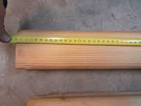 Poręcz schodowa drewniana, balustrada, pochwyt 173cm