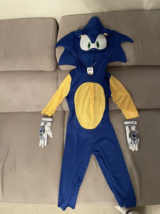 Kostium Sonic 4-6 lat