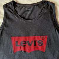 Oryginalny czarny t-shirt LEVIS rozm.XS/S